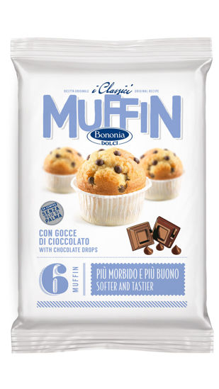 Muffin con gocce di cioccolato Bononia 252g