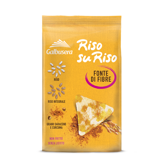 RisosuRiso mini gallette grano saraceno e curcuma - Shop Galbusera