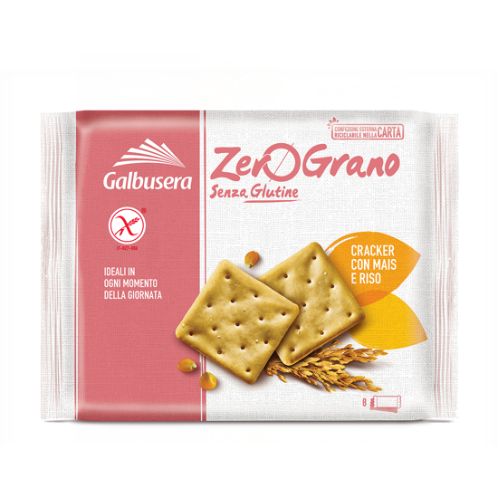 Galbusera Zerograno Integral 360g sans gluten sans lactose grains